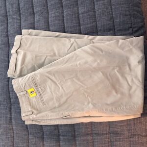 Men's 36x34 Duck Head Pleated Khaki Pants